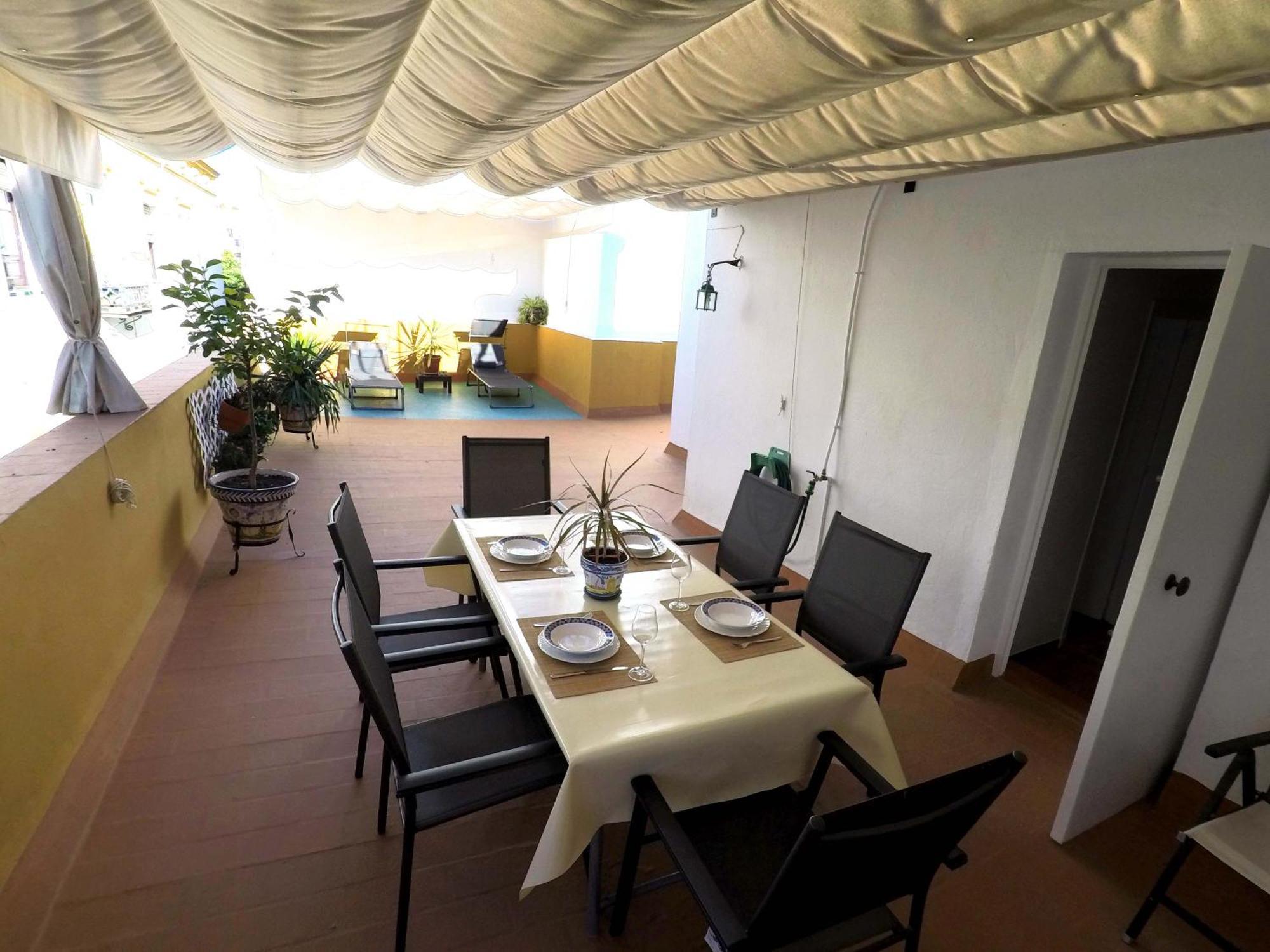Duplex Acogedor Con Gran Terraza En Pleno Centro De Sevilla! Exterior photo
